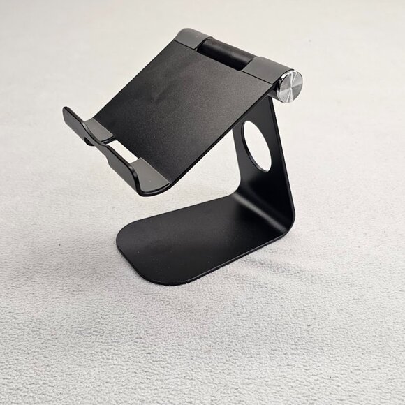 Omoton Tablet Stand All Aluminum Adjustable Very Sturdy in Black NIDB - Picture 3 of 4